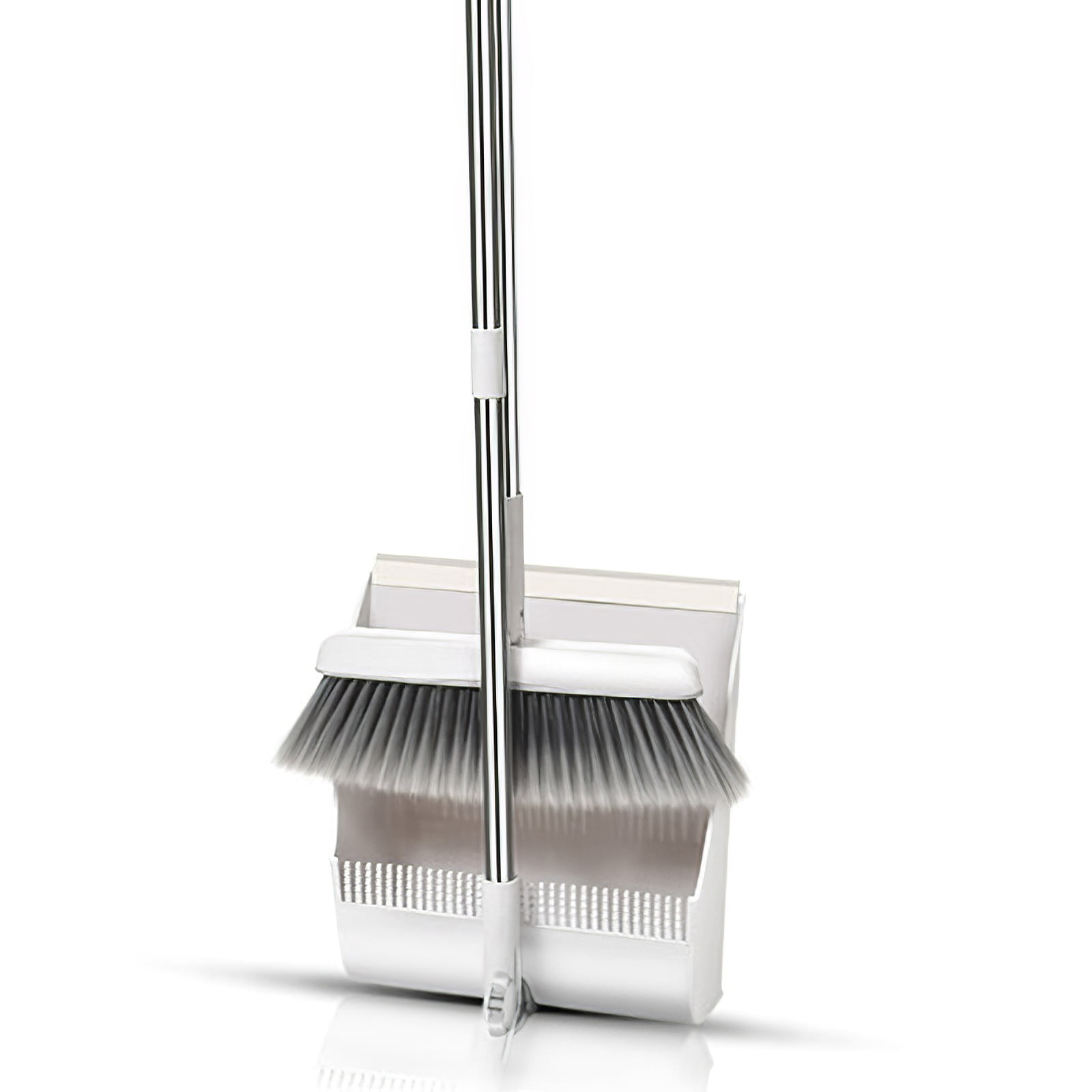 YoL Long handle handheld dustpan & brush 4 piece set sweeping cleaning home blue