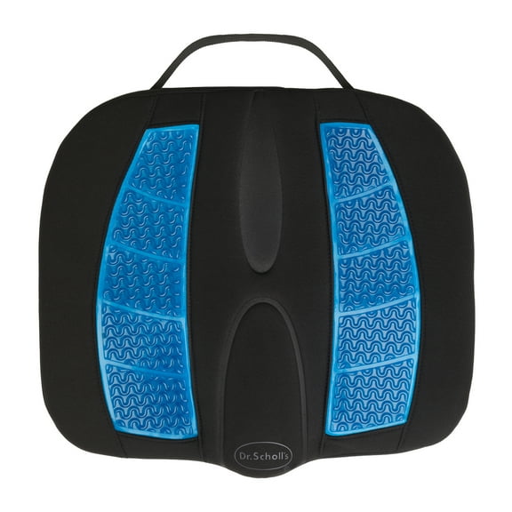 Dr. Scholl’s Black Massaging Gel Posterior Seat Cushion, 46100WDI, 2.83 lb