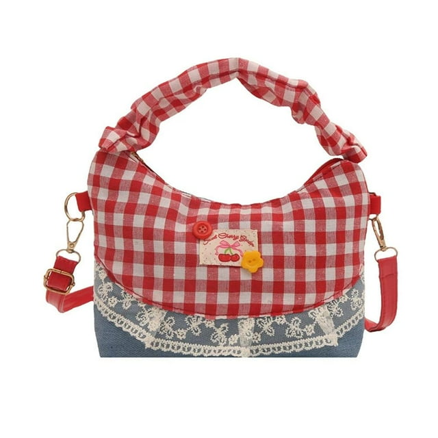 Large Capacity Soft Shoulder Bag - Cloth Material, 19615.5cm, Assorted Colors - Perfect for Daily Commute and Work