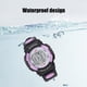 thumbnail image 5 of Fiudx Reloj Luminoso Impermeable, Diseño Multifuncional, Carcasa de Abs a Prueba de Golpes, Correa de Pvc Flexible, Cronómetro, Despertador, Regalo Perfecto para Niños y Niñas, Mayores de 8 Años, Mor, 5 of 6