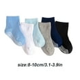 thumbnail image 3 of 6 Pieces Kids Stockings Socks with Nice Elasticity Comfortable Wearing Simple Style Good Craftsmanship Hose Keep Crawing medium boy 8-10, 3 of 6