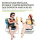 thumbnail image 4 of Silla Plegable Para Playa Hikeo Portátil Estructura Metálica 2 Piezas, 4 of 8