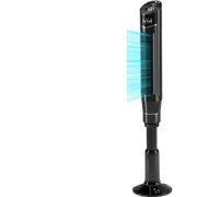 Antarctic Star Tower Fan 360°Oscillating Fan Quiet Cooling 24H Timer Remote Control Powerful Standing 8 Wind Speed 3 Wind Modes Ionizer Mode Bladeless Portable LED Display,Bedroom Office 59-Inch
