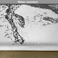 thumbnail image 6 of Ambesonne Modern Place Mats Set of 4, Animal Sketchy Horse, Standard Size, Black and White, 6 of 6