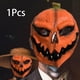 thumbnail image 1 of Máscara de Halloween Yinane Cubierta de Mascarada Cabeza de Calabaza de Látex, 1 of 8