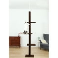 thumbnail image 2 of Cat Craft Cat Tree 3-Level 88" with Scratching Posts, Brown, 2 of 5