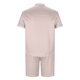 thumbnail image 5 of Mens Casual Pantalones Turndown Cuello Manga Corta Mitad Cremallera Blusa Y Bolsillos Pantalones Traje Deportivo para Diario, 5 of 9