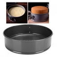 thumbnail image 1 of LHCER Carbon Steel Baking Accessories Cake Mold, Making Pie Cheese Cake Kitchen For Dessert Home Ice Cream Cake, 1 of 8