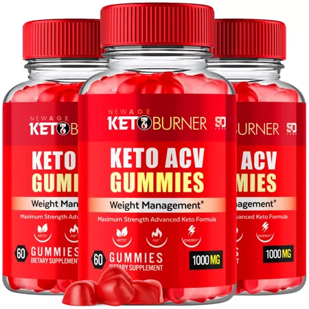 Keto Burner Keto ACV Gummies Advanced Formula for Weight Management (3 Pack)