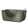 thumbnail image 2 of Open Litter With Large Cat Litter Pan With High Walls & Tracking Rim Easy Clean Crib Durable Litter Container For Small & Big Cats (5styles) 40x30x17cm, 2 of 4