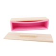 thumbnail image 2 of Molde de Jabón de Silicona Rectangular 900ML Rosa Ticfox, 2 of 6