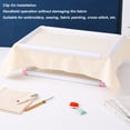 thumbnail image 3 of Double Layer Embroidery Frame Holder Clip On Stand for Needlework Stitch Hoop Multiple Functions Convenient Use Versatile Sewing Frame for Various Types of Embroidery, 3 of 7