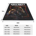 thumbnail image 5 of Call Of Duty Black Ops Soft Micro Fleece Cozy Throw Blanket Lightweight Fuzzy Flannel Blankets Sofa Decor Gifts, 5 of 9
