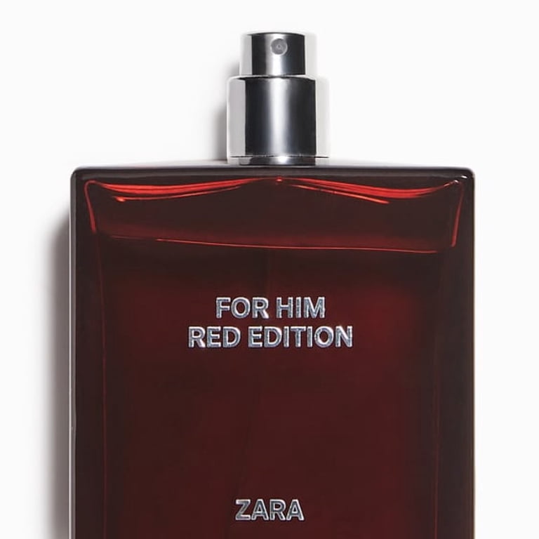 Zara For Him Red Edition Cologne for Men EDT Eau De Toilette 100