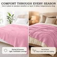 thumbnail image 3 of Yeciiwht Soft Gauze Blanket Breathable Lightweight Cotton Muslin Blankets Throw Blanket for Bed, Couch & Sofa, Cozy All-Season Home Blanket 90*90, 3 of 9