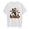 thumbnail image 7 of Short Sleeve Tshirts Shirts for Women T Shirts Big T Shirts for Women Graphic Vintage Oversized Tshirts, 7 of 7