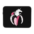 thumbnail image 7 of Banana with Unicorn's Head 17 inch Portable Laptop Sleeve Compatible with MacBook Air Notebook Computer Case for Men Women College School Students, 7 of 7