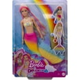 thumbnail image 7 of Barbie Dreamtopia Mermaid Doll with Rainbow Hair, Blue Eyes & Color-Change Feature, 7 of 7