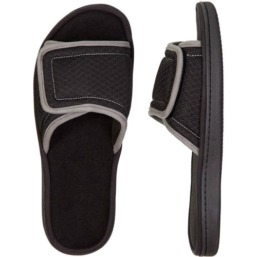 mens slides with memory foam