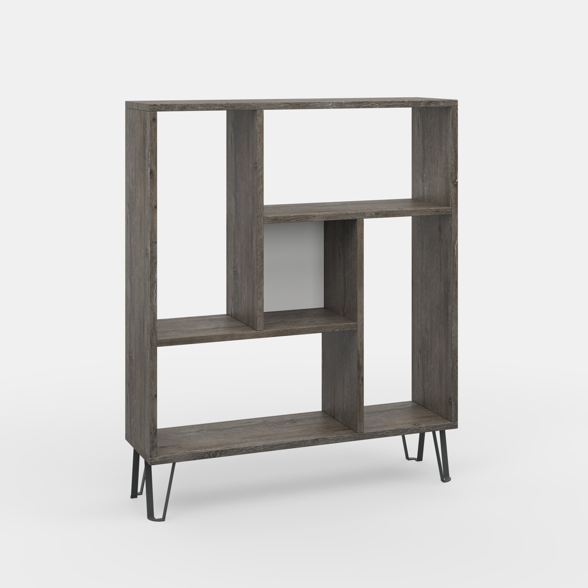 Ada Home Décor Arven 3 Tier Bookcase, Wenge