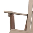thumbnail image 5 of OS Home and Office Furniture Fan Back Folding Adirondack Chair - Weather Wood On Tudor Brown Base, 5 of 6