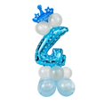 thumbnail image 2 of simhoa Numbers 0-9 Latex Balloons Anniversary Party Favor Number 4, 2 of 4