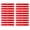 Red, variant on Truck Side Marker Indicators, 20pcs Car Marker Lights Car Side Indicators Lights 12SMD LED Front Rear Side Light Position Lamps 24V for Auto Camper Van Truck Lorry