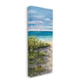 thumbnail image 3 of Stupell Industries Grassy Beach Shore Nature Painting Gallery Wrapped Canvas Print Wall Art, 20 x 48, 3 of 7
