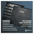 thumbnail image 5 of Black Condenser Pad/Base, 36x36x3 in – Supports Air Conditioner Units and Other Outdoor Equipment, 5 of 9