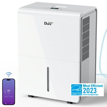 DuraComfort Dehumidifier for Basement Home with Pump,4500 Sq.ft 50 Pints With WiFi