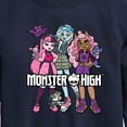 thumbnail image 3 of Monster High - Group With Pets - Toddler And Youth Crewneck Fleece Sweatshirt, 3 of 5