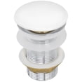 thumbnail image 3 of Ruvati USA RVB1515WG4 15 x 15 in. Gold Decorative Pattern Above Vanity Counter Porcelain Ceramic Bathroom Vessel Sink, White, 3 of 7
