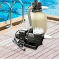 thumbnail image 6 of Swimline HydroTools Hydro Flo 0.35 HP Vertical Discharge Swimming Pool Pump, 6 of 8