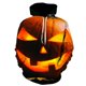 thumbnail image 1 of Sudadera con capucha de cabeza de calabaza para hombre, suéter de invierno para interiores y exteriores, con estampado Digital 3D de moda, talla grande, para Halloween, 1 of 4