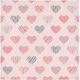 thumbnail image 2 of Coolnut Valentine's Day Love Heart Cloth Napkins Set of 1, Reusable Washable Polyester Dinner Table Napkins for Family, Weddings, Parties, Home Decor, 20 x 20 Inch Washcloth Gift, 2 of 7