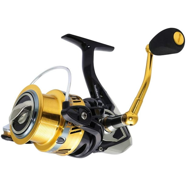 Yoshikawa Spinning Reel 6.6:1 High Speed 10+1 Anti-Corrosion BBS Ultra Light  Graphite Body Fishing Reel Freshwater Bass Fishing 4000 - 