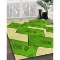 thumbnail image 2 of Ahgly Company Indoor Rectangle Patterned Dark Lime Green Area Rugs, 5' x 7', 2 of 6