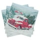 thumbnail image 5 of Servilletas desechables European Excellency Christmas Red Truck, 40 unidades, 5 of 6