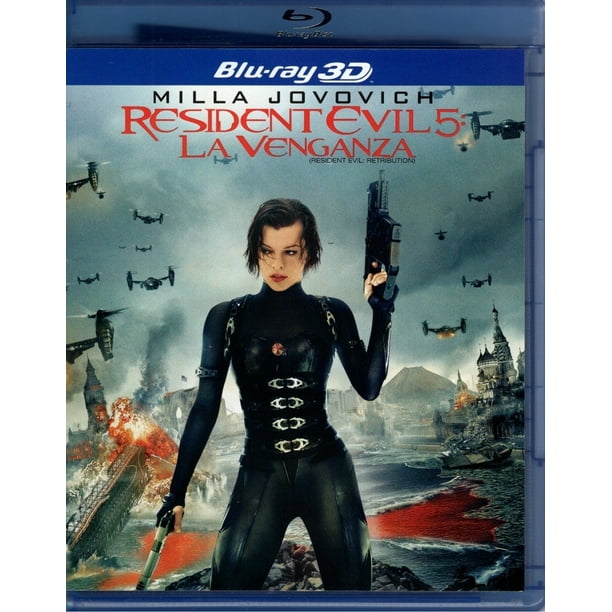 Resident Evil 5 La Venganza Pelicula Blu-ray 3d + Blu-ray Sony Blu-ray