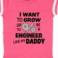 thumbnail image 4 of Inktastic I Want to Grow Up to Be a Engineer Like My Daddy Boys or Girls Baby Bodysuit, 4 of 5