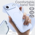 thumbnail image 5 of JETech Magnetic Silicone Case for iPhone Air, Compatible with MagSafe, Silky Soft Touch (Blue), 5 of 7