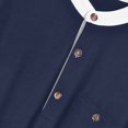 thumbnail image 4 of Weiqiqre Men Tank Tops Classic Button Basic Sleeveless Shirt Solid Color Cotton Tees Golf Stylish Tops, 4 of 9