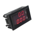 thumbnail image 5 of 1PC Voltmeter Ammeter LED Dual Volt Amp Meter Voltage Gauge Current W9Q0, 5 of 9