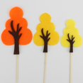 thumbnail image 3 of Coxeer Cake Topper Set Felt Plant Cute Cake Pick Cupcake Decoration Stick for Birthday, 3 of 10