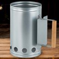 thumbnail image 3 of Barbq Grill Tool Charcoal Chimney Starter S W/mango para La Barbacoa Al Aire Libre, 3 of 9
