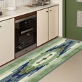 thumbnail image 3 of 2x6 FT Kitchen Runner Rugs Non Skid Washable, Faux Wool Rug Runners for Hallways Bathroom Carpet Runner, Soft Indoor Modern Floor Rug for Entryway Laundry Room, 3 of 11