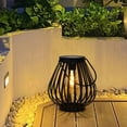 thumbnail image 4 of NWOKYZGH 1Pc Solar Lights Outdoor Waterproof Hanging Solar Lantern Garden Decor, Hanging Outdoor Lanterns Led Lights for Outside Porch Patio Yard Balcony Pathway, 4 of 9