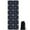 Dark Blue Sun-2, variant on Dark Blue Sun Moon Cloud Star Pattern Hot Yoga Mat Towel Non Slip for Hot Yoga - Quick-Drying Yoga Mat Cover with 4 Corner Pockets with Travel Bag - Hot Yoga Towel Non Slip 70"x26"
