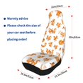thumbnail image 4 of Pofeuu Squirrel Playing Print Automotive Car Seat Covers Flat Cloth Full Set Seat Covers,Car Seat Covers front seats for Cars Trucks and SUVs(Two packs), 4 of 7