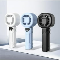 XGFHYJEH Hand Held Fan, Mini Fan Handheld, Hand Held Fan Rechargeable, Portable Folding Hand Held Cooling Fan